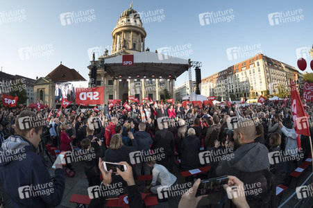 Wahlkampfveranstaltung mit Martin Schulz in Berlin