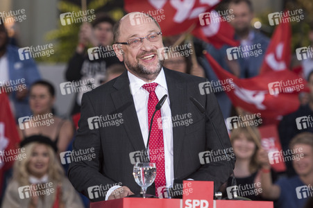 Wahlkampfveranstaltung mit Martin Schulz in Berlin