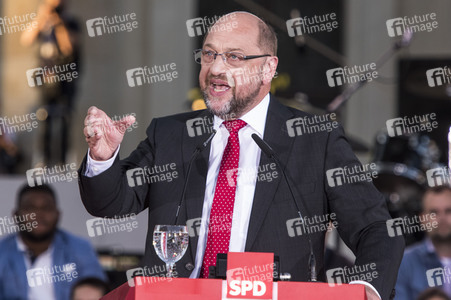Wahlkampfveranstaltung mit Martin Schulz in Berlin