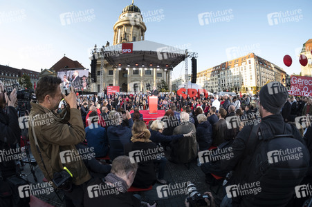 Wahlkampfveranstaltung mit Martin Schulz in Berlin