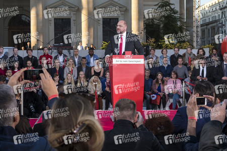 Wahlkampfveranstaltung mit Martin Schulz in Berlin
