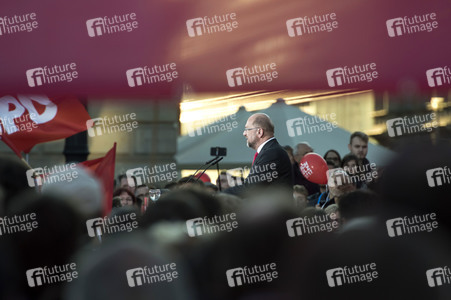 Wahlkampfveranstaltung mit Martin Schulz in Berlin