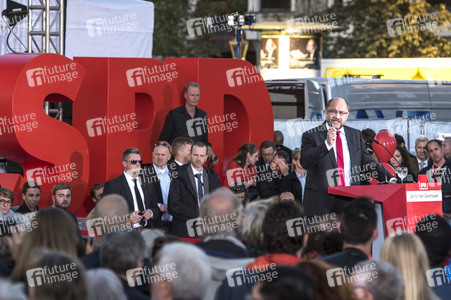 Wahlkampfveranstaltung mit Martin Schulz in Berlin