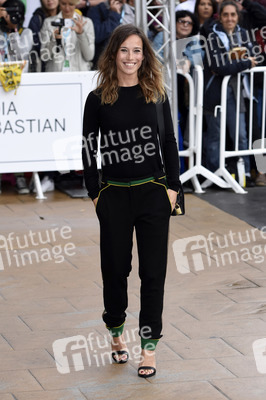 Ankunft von Marta Etura auf dem San Sebastian Film Festival 2017