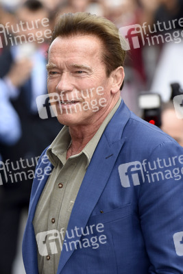 Ankunft von Arnold Schwarzenegger auf dem San Sebastian Film Festival 2017