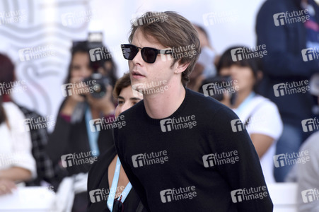 Ankunft von Charlie Heaton auf dem San Sebastian Film Festival 2017