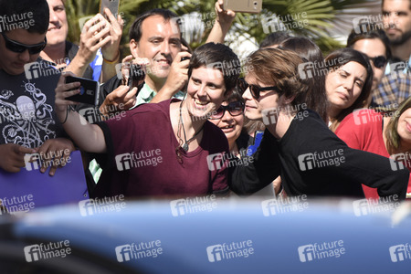 Ankunft von Charlie Heaton auf dem San Sebastian Film Festival 2017