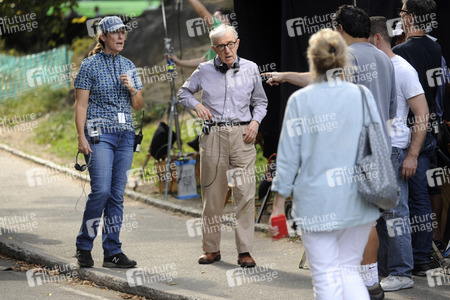 Dreharbeiten zum 'Untitled Woody Allen Project' in New York