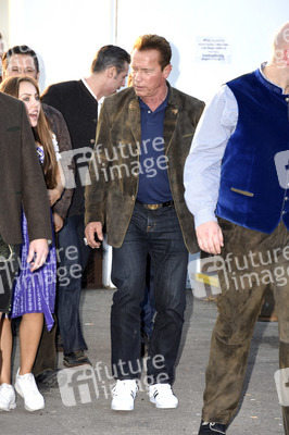 Arnold Schwarzenegger auf dem Oktoberfest 2017 in München