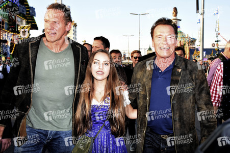 Arnold Schwarzenegger auf dem Oktoberfest 2017 in München