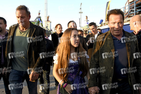 Arnold Schwarzenegger auf dem Oktoberfest 2017 in München