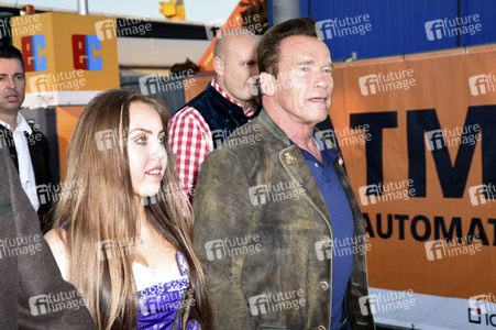 Arnold Schwarzenegger auf dem Oktoberfest 2017 in München