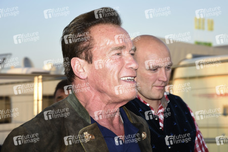 Arnold Schwarzenegger auf dem Oktoberfest 2017 in München