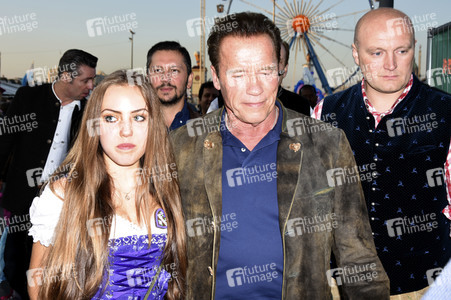 Arnold Schwarzenegger auf dem Oktoberfest 2017 in München