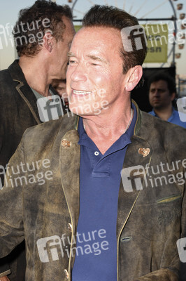 Arnold Schwarzenegger auf dem Oktoberfest 2017 in München