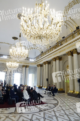 Pressegespräch zum Auftakt der Wiedereröffnung der Staatsoper Unter den Linden in Berlin
