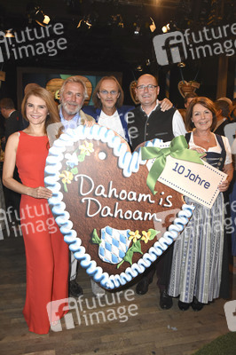 TV-Show '10 Jahre Dahoam is Dahoam' in München
