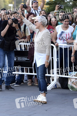 Ankunft von Glenn Close auf dem San Sebastian Film Festival 2017