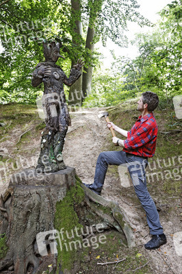 WORKING ART: Holzfäller / Lumberjack Bodypainting