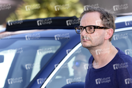 Ankunft von Milan Peschel auf dem San Sebastian Film Festival 2017