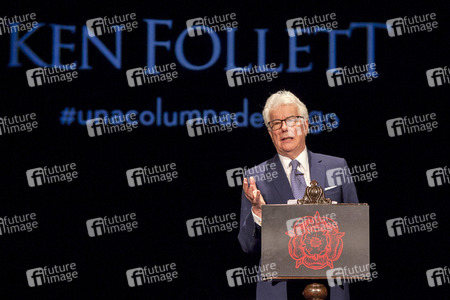 Buchpräsentation von Ken Follett in Madrid