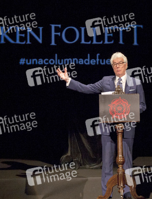 Buchpräsentation von Ken Follett in Madrid