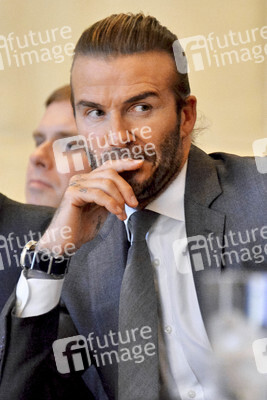 Pressekonferenz mit David Beckham in Tokio