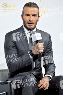 Pressekonferenz mit David Beckham in Tokio