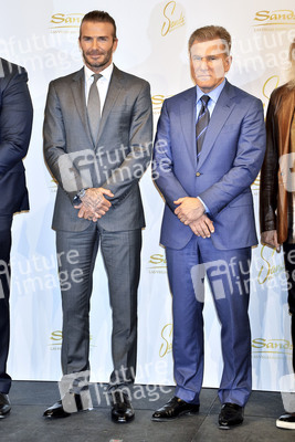 Pressekonferenz mit David Beckham in Tokio