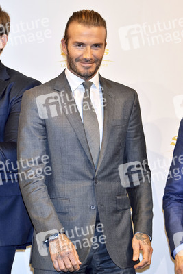 Pressekonferenz mit David Beckham in Tokio