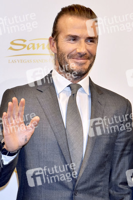 Pressekonferenz mit David Beckham in Tokio