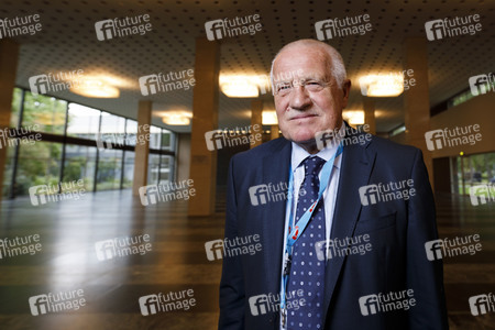 Fotoshooting mit Václav Klaus in Nürnberg