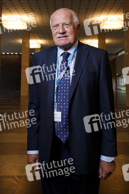 Fotoshooting mit Václav Klaus in Nürnberg