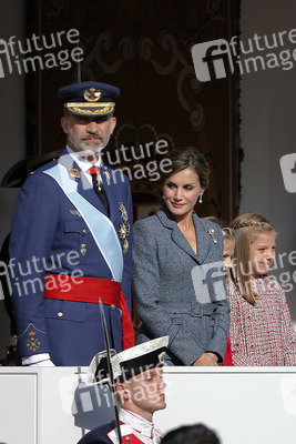 Militärparade zum spanischen Nationalfeiertag in Madrid