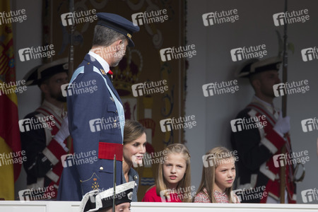Militärparade zum spanischen Nationalfeiertag in Madrid