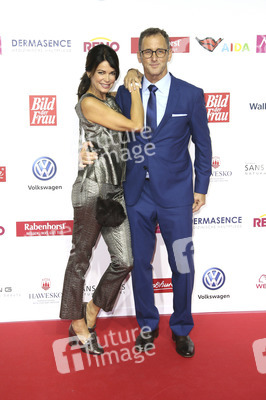 Goldene Bild der Frau 2017 in Hamburg