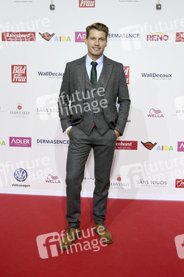 Goldene Bild der Frau 2017 in Hamburg