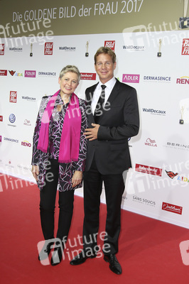 Goldene Bild der Frau 2017 in Hamburg