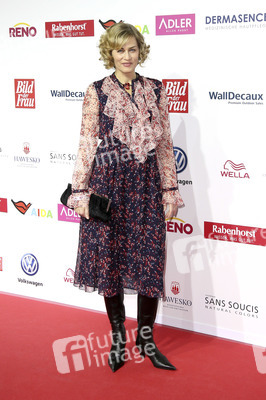 Goldene Bild der Frau 2017 in Hamburg
