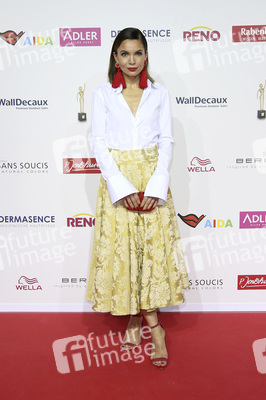 Goldene Bild der Frau 2017 in Hamburg