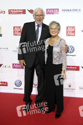 Goldene Bild der Frau 2017 in Hamburg