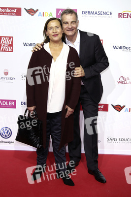 Goldene Bild der Frau 2017 in Hamburg