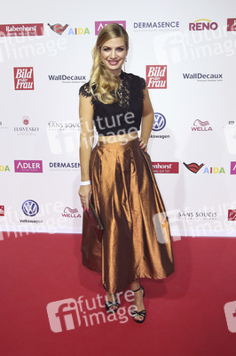 Goldene Bild der Frau 2017 in Hamburg