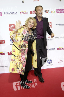 Goldene Bild der Frau 2017 in Hamburg
