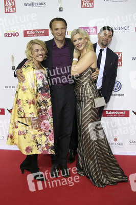 Goldene Bild der Frau 2017 in Hamburg