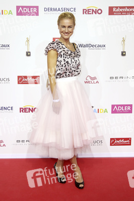 Goldene Bild der Frau 2017 in Hamburg