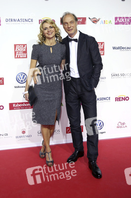 Goldene Bild der Frau 2017 in Hamburg