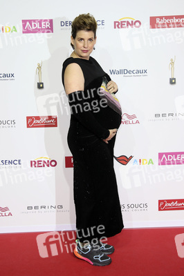 Goldene Bild der Frau 2017 in Hamburg