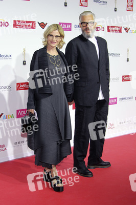 Goldene Bild der Frau 2017 in Hamburg