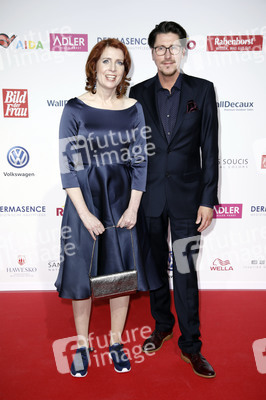 Goldene Bild der Frau 2017 in Hamburg